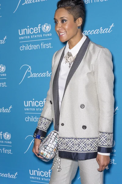 10 rocznych Unicef Snowflake - New York City - 2014 — Zdjęcie stockowe