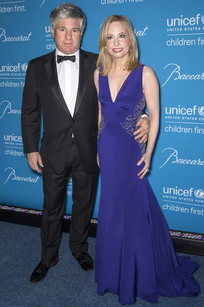 10 rocznych Unicef Snowflake - New York City - 2014 — Zdjęcie stockowe