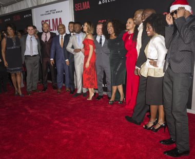 Selma - New York galası Ziegfeld Tiyatrosu'nda