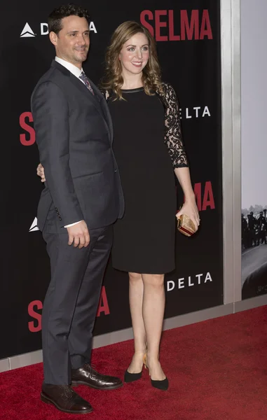 Selma - Estreno en Nueva York en el Teatro Ziegfeld — Foto de Stock