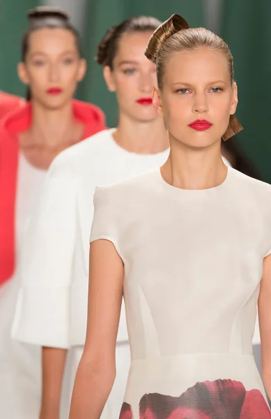 Carolina Herrera - 2015 Coleção Primavera — Fotografia de Stock