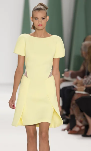 Carolina Herrera - 2015 bahar koleksiyonu — Stok fotoğraf