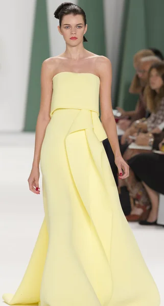 Carolina Herrera - 2015 jarní kolekce — Stock fotografie