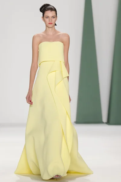 Carolina Herrera - 2015 voorjaarscollectie — Stockfoto