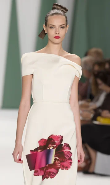 Carolina Herrera - 2015 voorjaarscollectie — Stockfoto