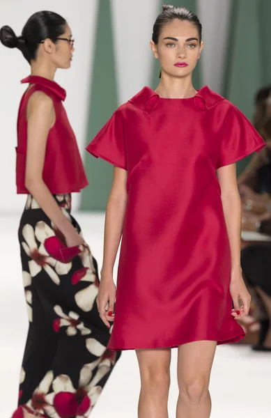 Carolina Herrera - 2015 Coleção Primavera — Fotografia de Stock