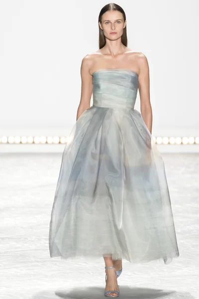 Monique Lhuillier - 2015 Spring Collection — Stock Photo, Image