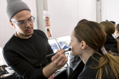 Carolina Herrera - 2015 düşmek defile - Backstage
