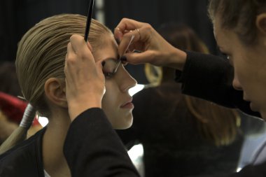 Carolina Herrera - 2015 düşmek defile - Backstage