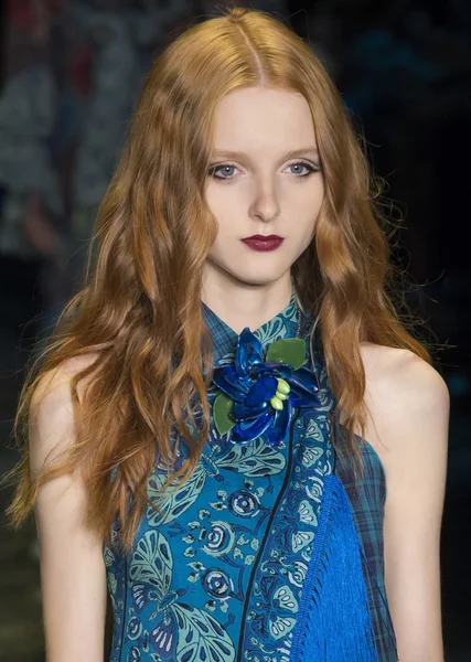 Anna Sui - Spring Summer 2016 Collection — Stock Photo, Image