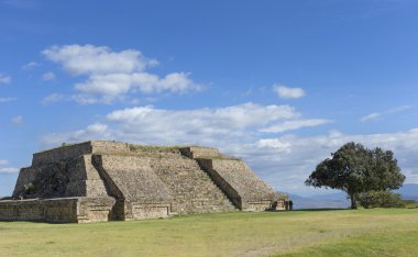 Monte Alban arkeolojik sitesi, Oaxaca, Meksika
