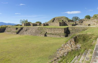 Monte Alban arkeolojik sitesi, Oaxaca, Meksika