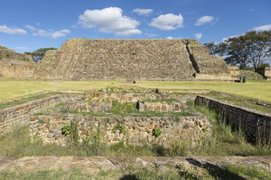Monte Alban arkeolojik sitesi, Oaxaca, Meksika