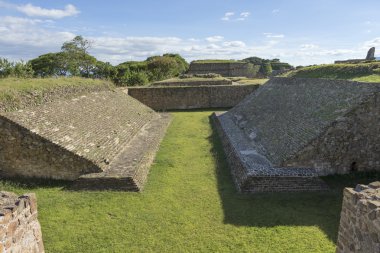 Monte Alban arkeolojik sitesi, Oaxaca, Meksika