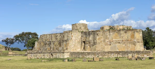 Monte Alban arkeolojik sitesi, Oaxaca, Meksika — Stok fotoğraf