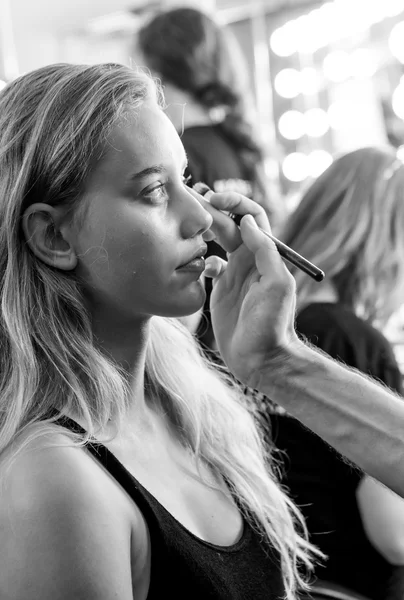 Custo Barcelona - Backstage - Spring 2016 Collection — Stock fotografie