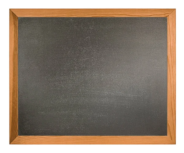 Blackboard Pojedynczym Białym Tle — Zdjęcie stockowe