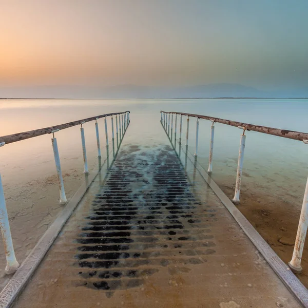 Belle Vue Sur Mer Morte Israël — Photo