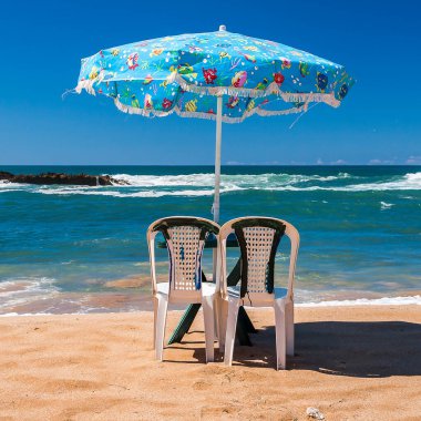 OUALIDIA, MOROCCO - CIRCA EPTEMBER 2014: Oualidia 'nın Eylül 2014' te Oualidia 'da görülmesi.