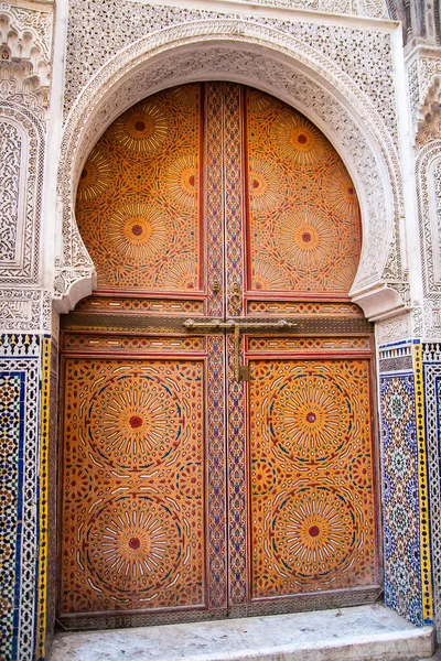 Fes Morocco Circa September 2014 Вид Старої Медіни — стокове фото