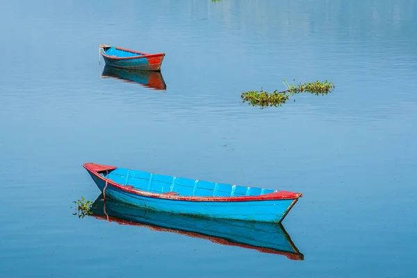 Pokhara Nepal Circa Noviembre 2013 Vista Del Lago Pokhara Hacia —  Fotos de Stock