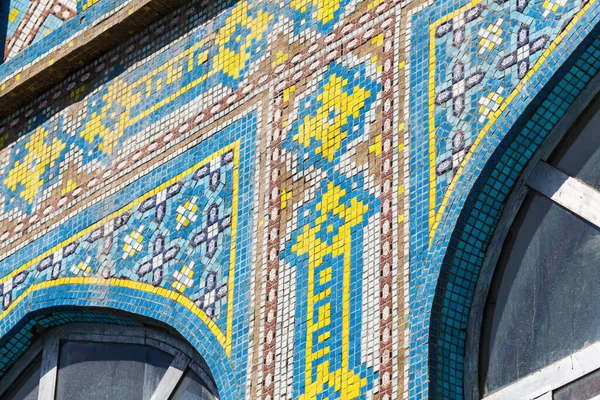 Dushanbe Tajikistan Circa 2017 Június Haji Yaqub Mecset Mozaikja Dushanbe — Stock Fotó