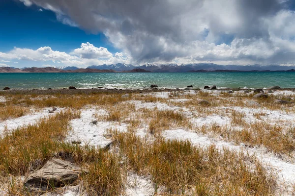 Vacker Utsikt Över Karakulsjön Pamir Tadzjikistan — Stockfoto