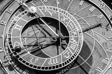 Prag astronomik saatinin görünümü