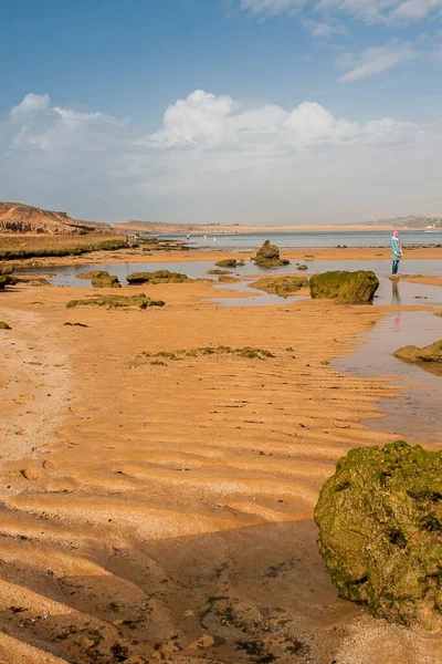 Oualidia Morocco Circa September 2014 Över Oualidia Omkring September 2014 — Stockfoto