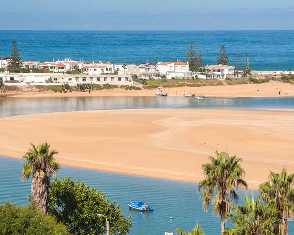 Oualidia Morocco Circa September 2014 View Oualidia September 2014 Oualidia — 스톡 사진