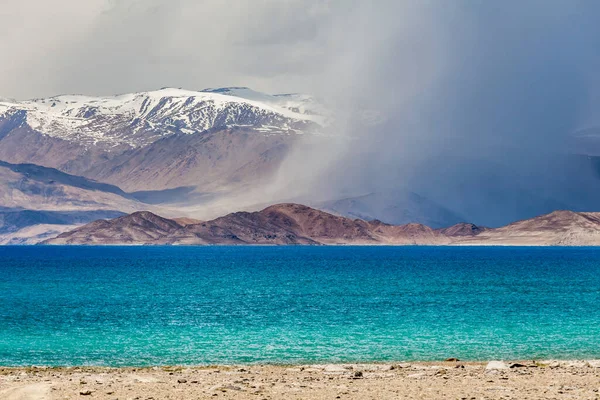 Prachtig Uitzicht Het Karakul Meer Pamir Tadzjikistan — Stockfoto