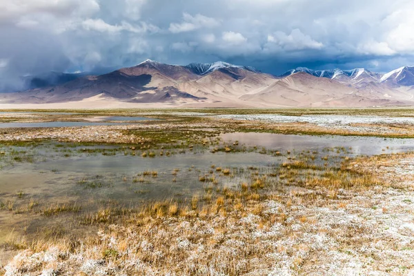 Vacker Utsikt Över Karakulsjön Pamir Tadzjikistan — Stockfoto