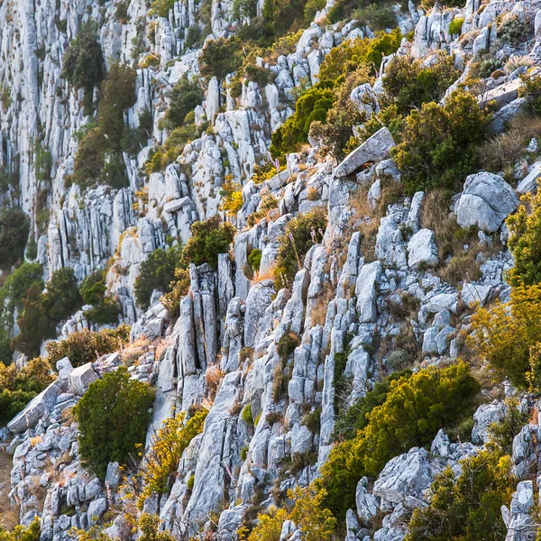 Sveti Nikola Nın Tepesinden Hvar Adasının Yüksek Manzarası — Stok fotoğraf