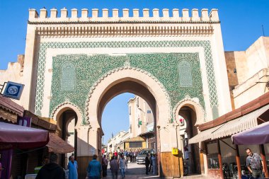 FES, MoroCCO - CRCA EPTESİ 2014: Fe 'deki eski Medine' ye bakış