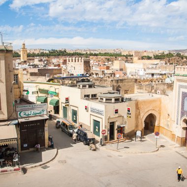 FES, MoroCCO - CRCA EPTESİ 2014: Fe 'deki eski Medine' ye bakış