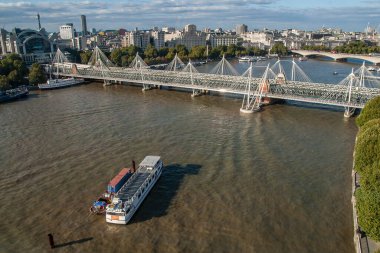 LONDON, ENGLAND - CIRCA SEPTEMBER 2014: İngiltere 'nin güzel manzarası Eylül 2014 Londra' da.