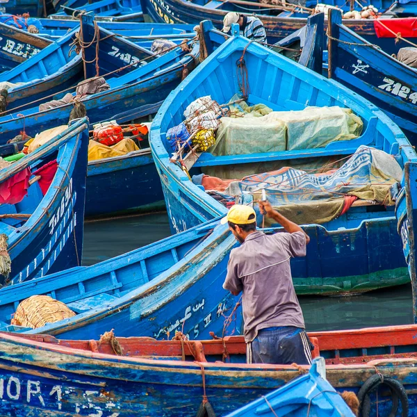 Essaouira Morocco Circa September 2014 Haven Van Essaouira Circa September — Stockfoto