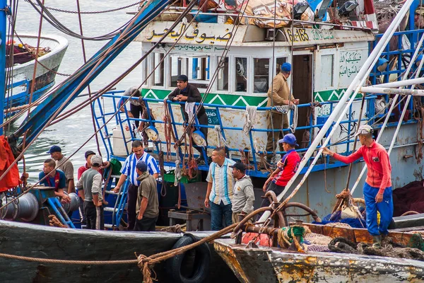 Essaouira Morocco Circa September 2014 Haven Van Essaouira Circa September — Stockfoto