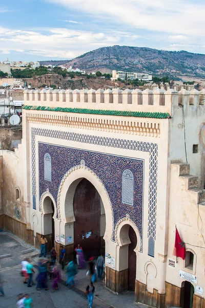 Fes Morocco Crca Eptesi 2014 Deki Eski Medine Bakış — Stok fotoğraf