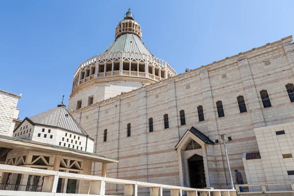 Nazareth Israel Circa Maio 2018 Basílica Anunciação Nazaré Por Volta — Fotografia de Stock