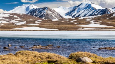 Kırgızistan 'ın Issyk Kul Bölgesinde Barskoon (Arabel) Syrts