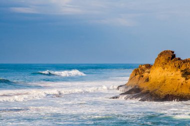 OUALIDIA, MOROCCO - CIRCA EPTEMBER 2014: Oualidia 'nın Eylül 2014' te Oualidia 'da görülmesi.