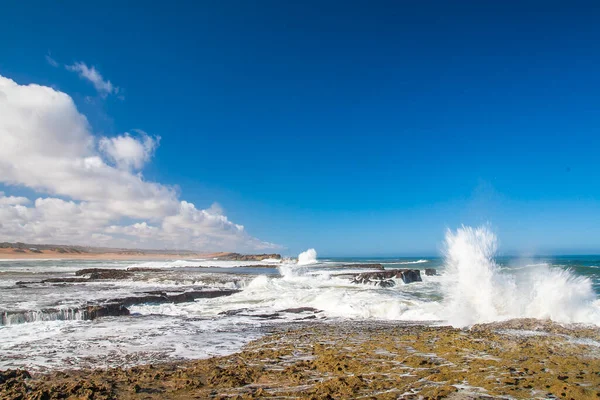 Oualidia Morocco Circa September 2014 Över Oualidia Omkring September 2014 — Stockfoto