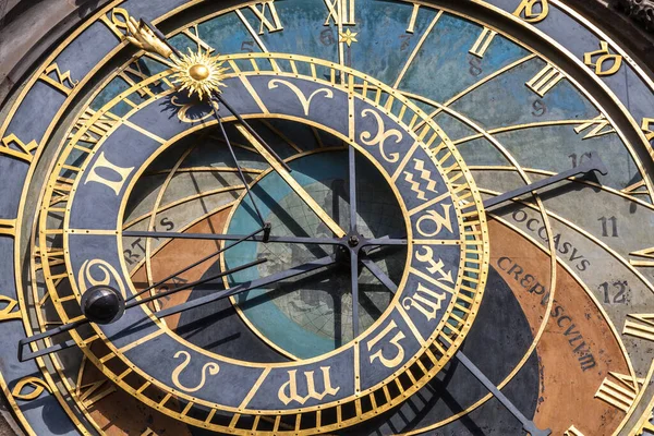 Veduta Dell Orologio Astronomico Praga — Foto Stock