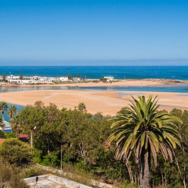 OUALIDIA, MOROCCO - CIRCA EPTEMBER 2014: Oualidia 'nın Eylül 2014' te Oualidia 'da görülmesi.