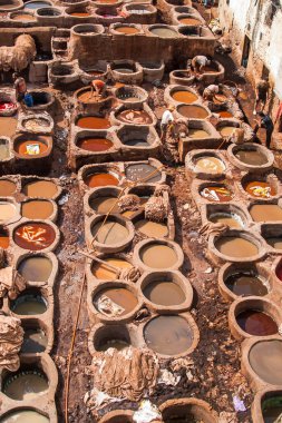 FES, MoroCCO - CRCA EPTESİ 2014: Fe 'deki eski Medine' ye bakış