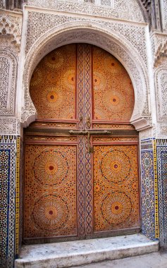 FES, MoroCCO - CRCA EPTESİ 2014: Fe 'deki eski Medine' ye bakış