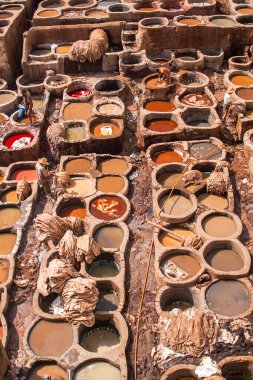 FES, MoroCCO - CRCA EPTESİ 2014: Fe 'deki eski Medine' ye bakış