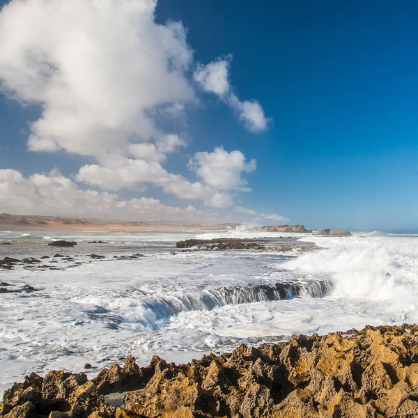 Oualidia Morocco Circa September 2014 Över Oualidia Omkring September 2014 — Stockfoto