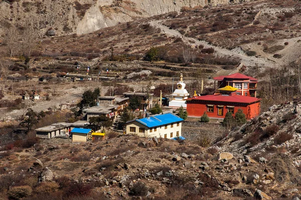 Muktinath Nepal Circa November 2013 Rund Das Dorf Muktinath November — Stockfoto